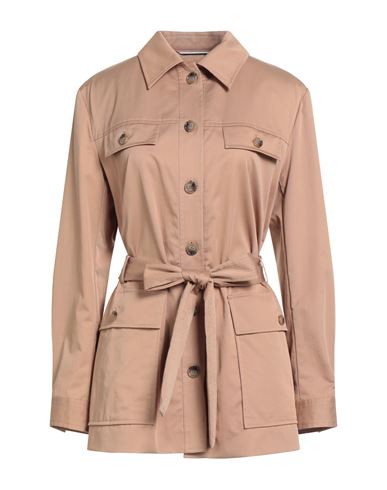 Hugo Boss Boss Woman Jacket Camel Size 12 Cotton, Elastane