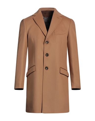 Shop Twenty-one By Antonio Carnevale Man Coat Camel Size 42 Wool, Polyamide, Cashmere