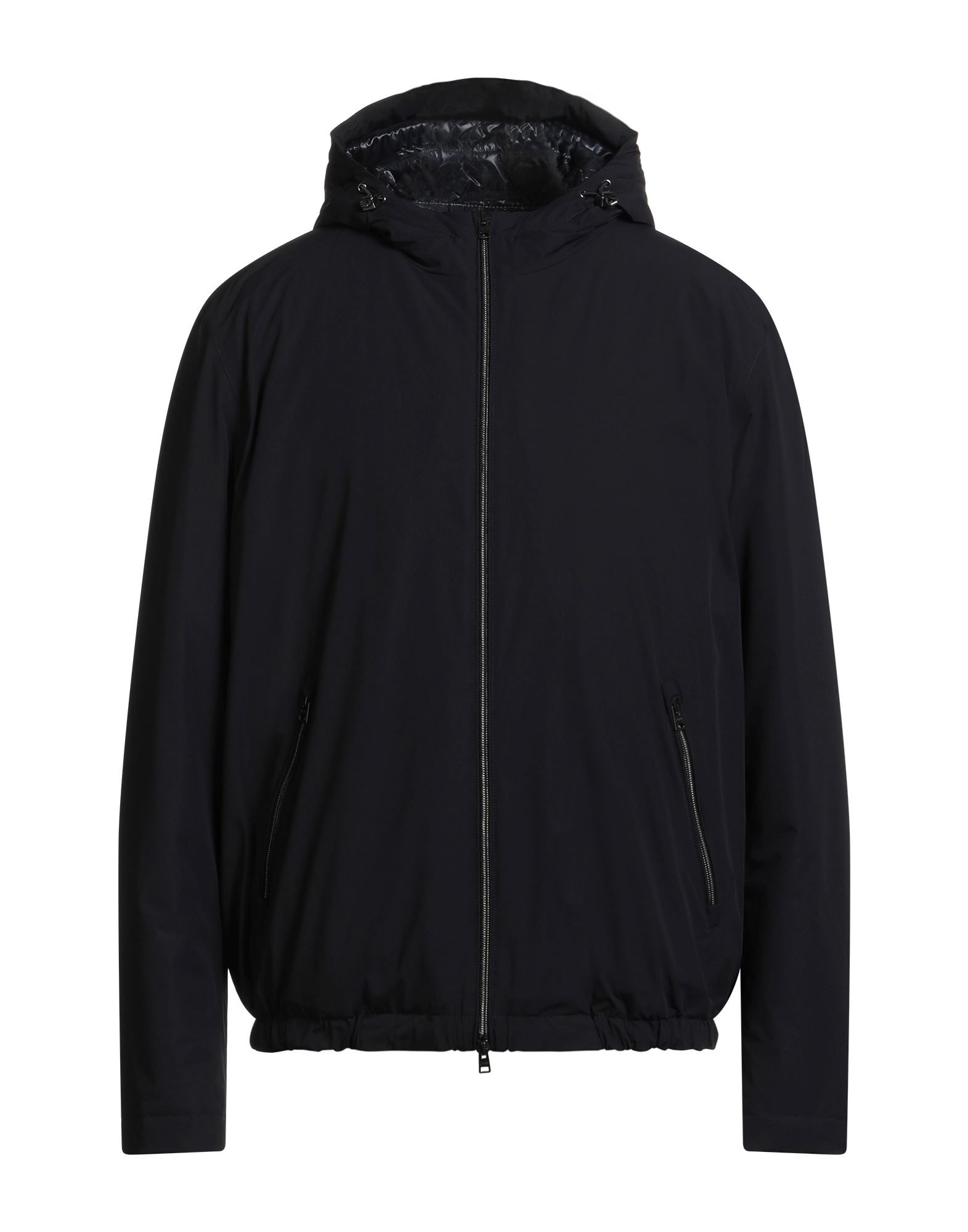 HERNO ヘルノ 24AW フード ダウンジャケット 撥水 ネイビー XL HERNO ヘルノ 24AW フード ダウンジャケット 撥水 ネイビー XL