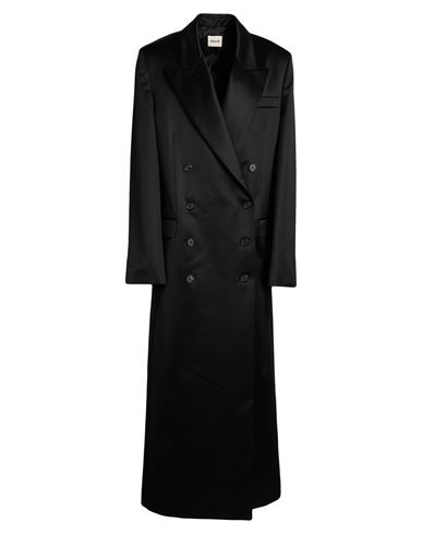 Khaite Woman Overcoat & Trench Coat Black Size 4 Cotton, Viscose