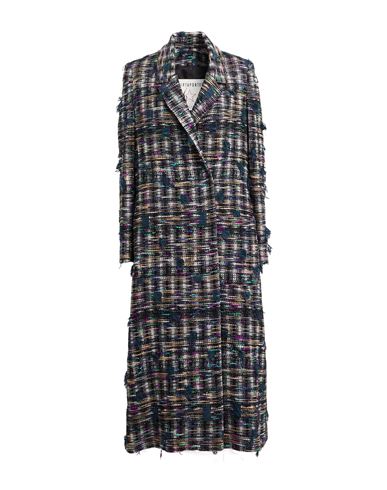 Shirtaporter Woman Coat Black Size 10 Virgin Wool, Polyester, Acrylic, Polyamide