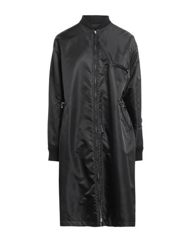 Mm6 Maison Margiela Woman Coat Black Size 4 Polyamide