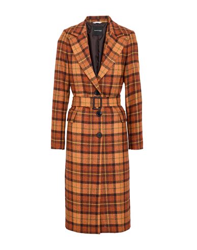 Marciano By Guess Woman Coat Tan Size 6 Wool