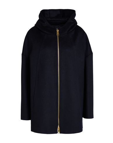 Marciano By Guess Woman Coat Midnight Blue Size 8 Wool