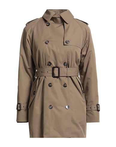L'impermeabile Woman Overcoat & Trench Coat Khaki Size 4 Cotton, Polyamide