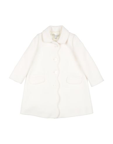 Piccola Ludo Toddler Girl Coat White Size 4 Polyester, Viscose In White