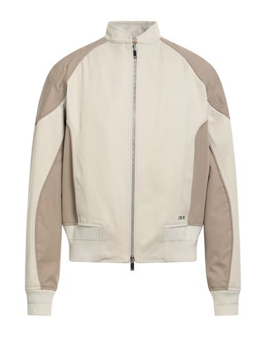 Dior Man Jacket Beige Size 40 Cotton In Animal Print