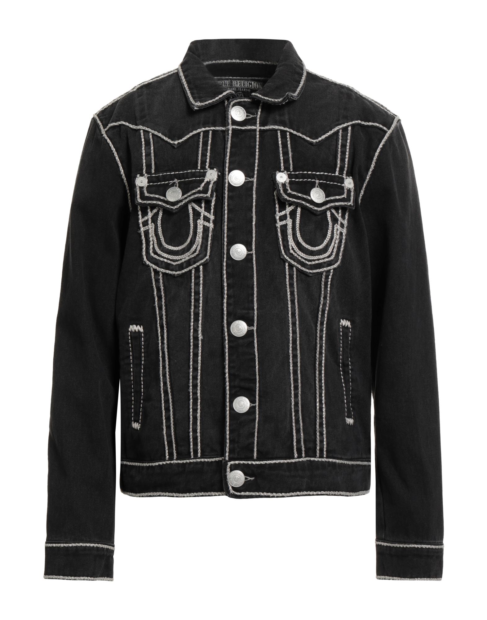 値下げ美品☆希少デザイン！TRUE RELIGION デニムジャケット S
