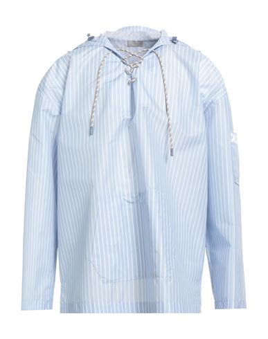 Dior Homme Man Shirt Sky Blue Size 38 Polyester