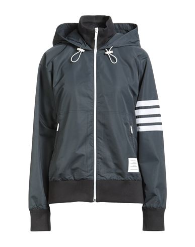 Thom Browne Woman Jacket Navy Size 4 Polyamide