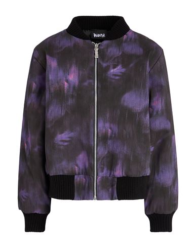 Disclaimer Woman Denim Outerwear Purple Size S Cotton In Purple
