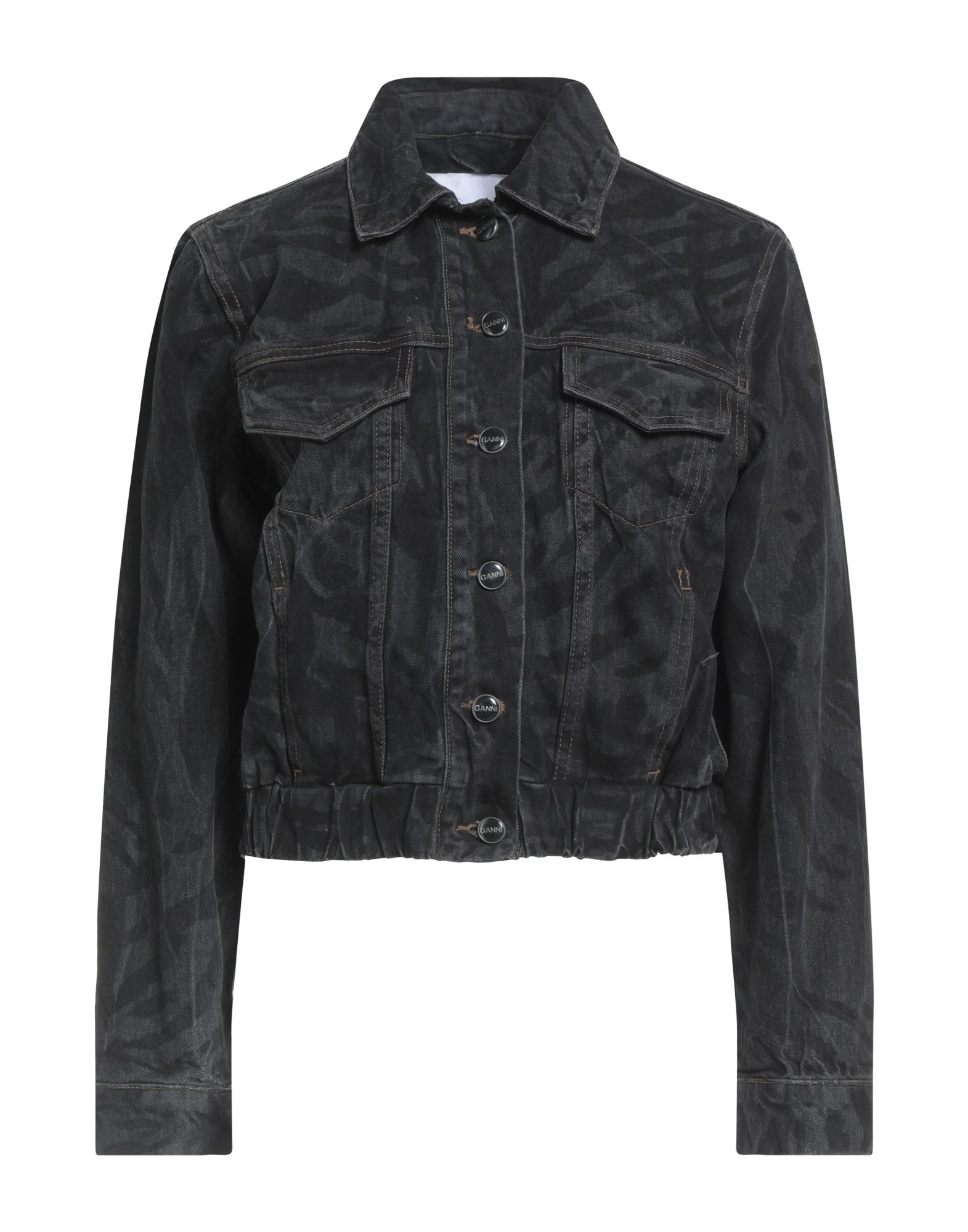  GANNI ΠΑΛΤΟ & ΤΖΑΚΕΤ Denim τζάκετ