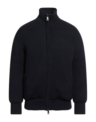 Kired Man Jacket Midnight Blue Size 46 Virgin Wool In Black