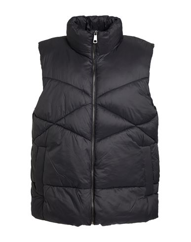 Ichi Woman Vest Black Size L Nylon, Recycled Nylon