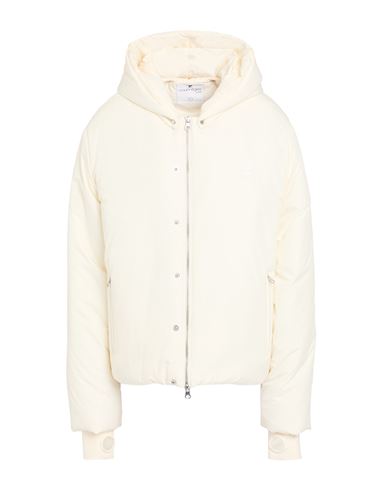 Courrèges Woman Puffer Cream Size M Polyester In White