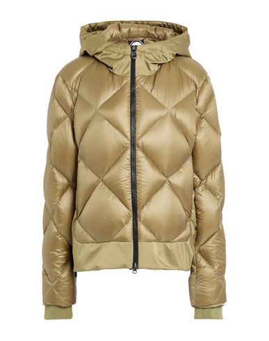 Colmar Woman Puffer Military Green Size M Polyamide In Gold