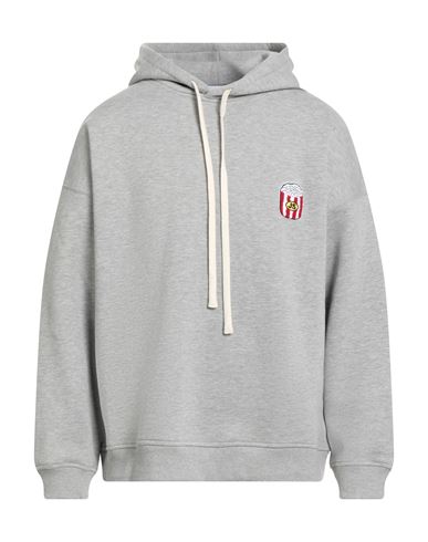 Joshua Sanders Joshua*s Man Sweatshirt Light Grey Size S Cotton, Polyester In Gray