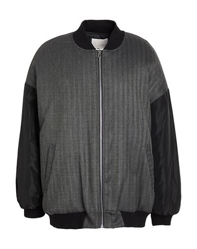 King Kong Woman Jacket Charcoal Size M Polyester, Viscose, Elastane In Gray