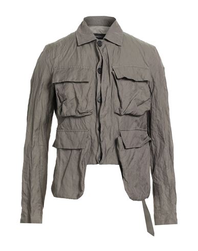 Ann Demeulemeester Man Jacket Khaki Size 40 Cotton, Viscose, Metal In Beige