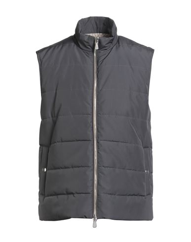 Eleventy Platinum Man Vest Grey Size 42 Polyester In Gray