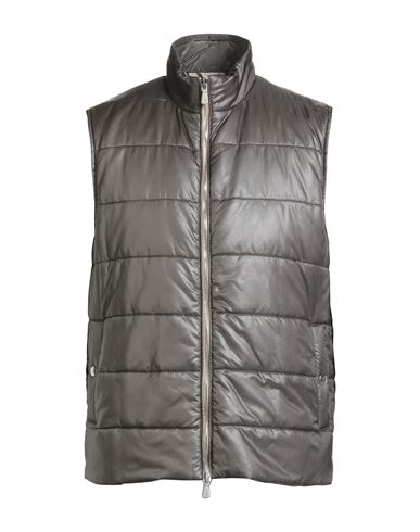 Eleventy Platinum Man Vest Grey Size 48 Polyamide In Gray