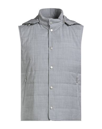 Eleventy Platinum Man Vest Grey Size 42 Polyester In Gray