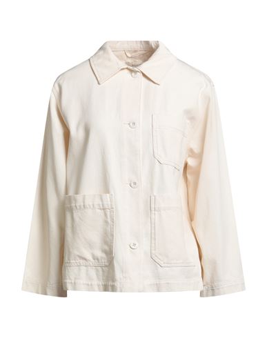 Weekend Max Mara Woman Jacket Off White Size 6 Cotton In White