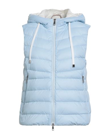 Peserico Easy Woman Vest Light Blue Size 10 Polyamide In Blue