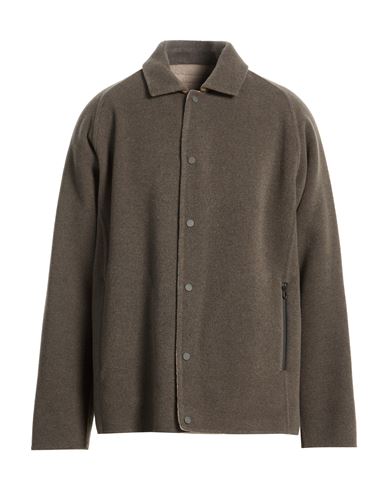 Sease Man Coat Grey Size Xxl Cashmere In Gray