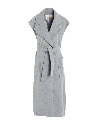 Kaos Jeans Woman Coat Grey Size 10 Polyester In Gray
