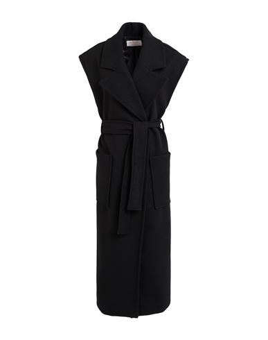 Kaos Jeans Woman Coat Black Size 8 Polyester In Black