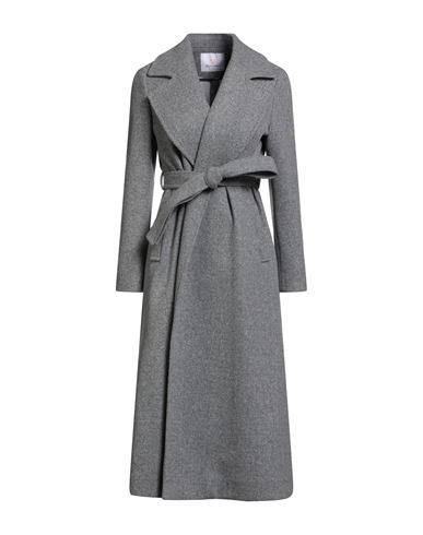 White Wise Woman Coat Grey Size 4 Polyester