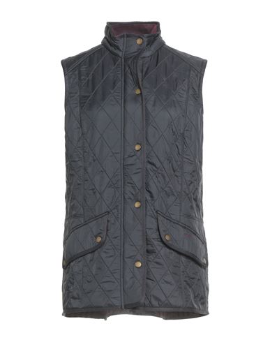 Barbour Cavalry Fleece-lined Quilted Vest In Black
