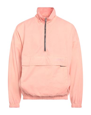 Hugo Boss Hugo Man Jacket Salmon Pink Size L Cotton In Neutral