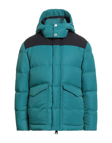 Arpège Heritage Man Puffer Turquoise Size 38 Polyamide