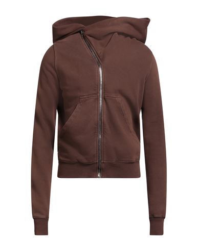 Rick Owens Drkshdw Drkshdw By Rick Owens Man Sweatshirt Chocolate Brown Size S Cotton In Brown