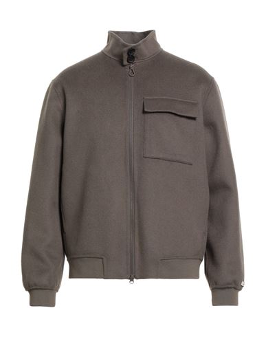 Paltò Man Jacket Taupe Size 42 Wool, Nylon In Gray