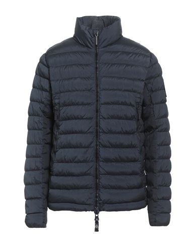 Outhere Man Puffer Navy Size L Polyamide In Blue