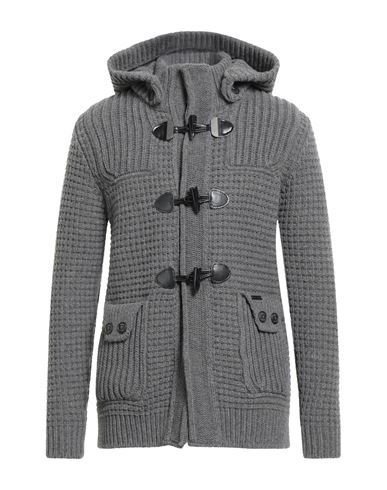 Bark Man Coat Grey Size Xxl Wool, Polyamide In Gray
