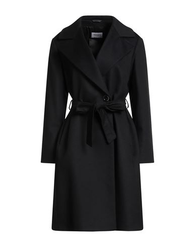 Cinzia Rocca Icons Woman Coat Black Size 14 Cashmere In Black
