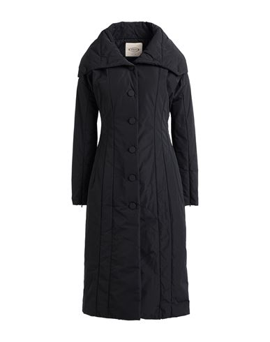 Tod's Woman Coat Black Size 2 Polyamide, Viscose In Black