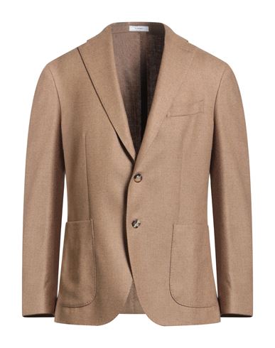 Boglioli Man Blazer Brown Size 42 Virgin Wool, Cashmere In Brown