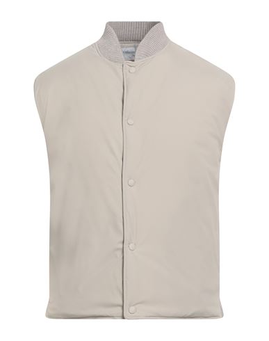 Officine Generale Officine Générale Man Vest Beige Size M Polyamide, Polyurethane In Gray