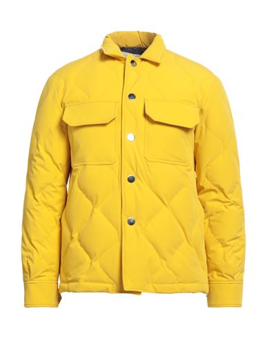 Arpège Heritage Man Puffer Yellow Size 38 Polyamide, Polyester, Elastane In Yellow