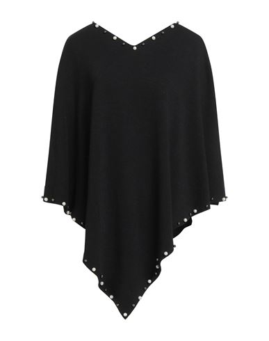 Joseph Ribkoff Woman Cape Black Size Onesize Polyester, Rayon, Elastane