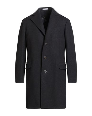 Boglioli Man Coat Midnight Blue Size 46 Cashmere In Blue
