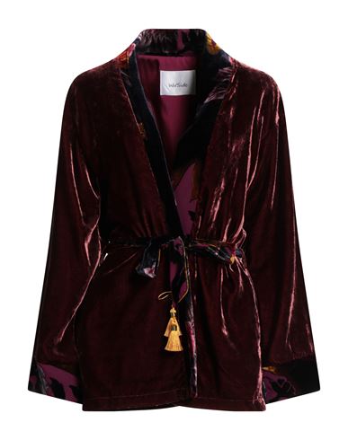 Wu'side Woman Jacket Brown Size M/l Polyester In Brown