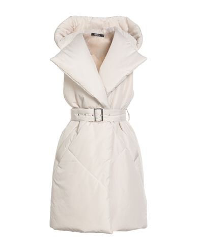 Siste's Woman Coat Cream Size S Polyester In White