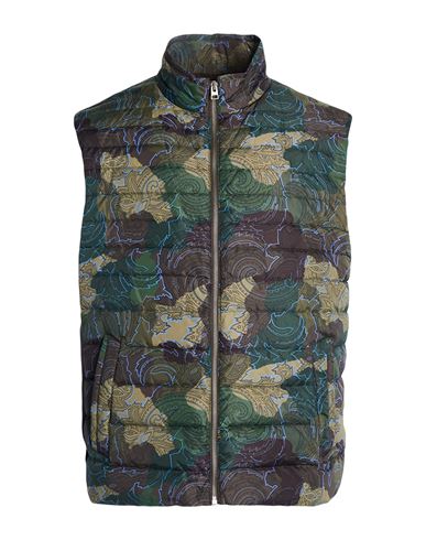 Etro Man Vest Dark Green Size Xxl Polyamide In Green