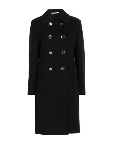 Tagliatore 02-05 Woman Coat Black Size 6 Virgin Wool, Cashmere In Black